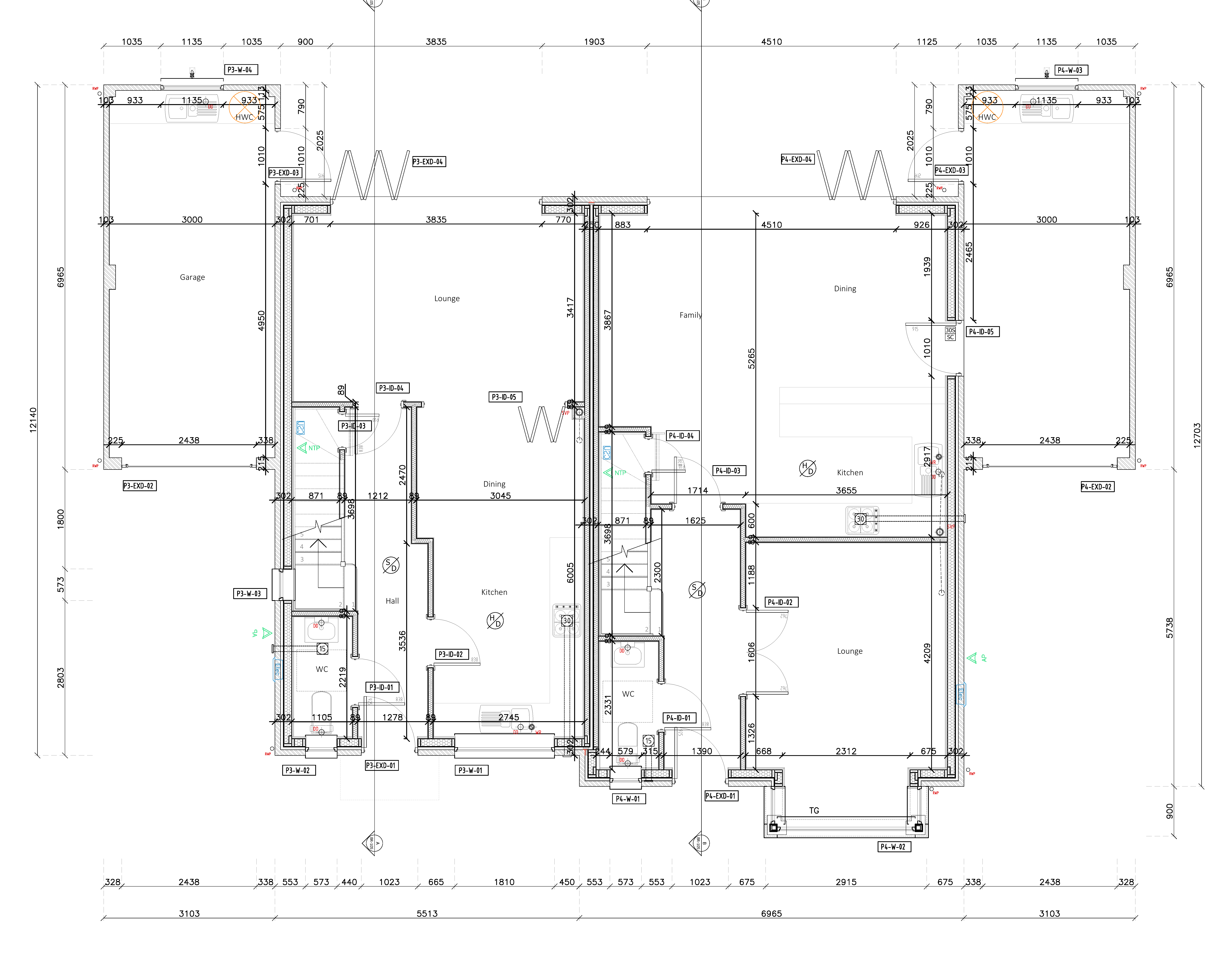 Plots 3 & 4 Ground Floor