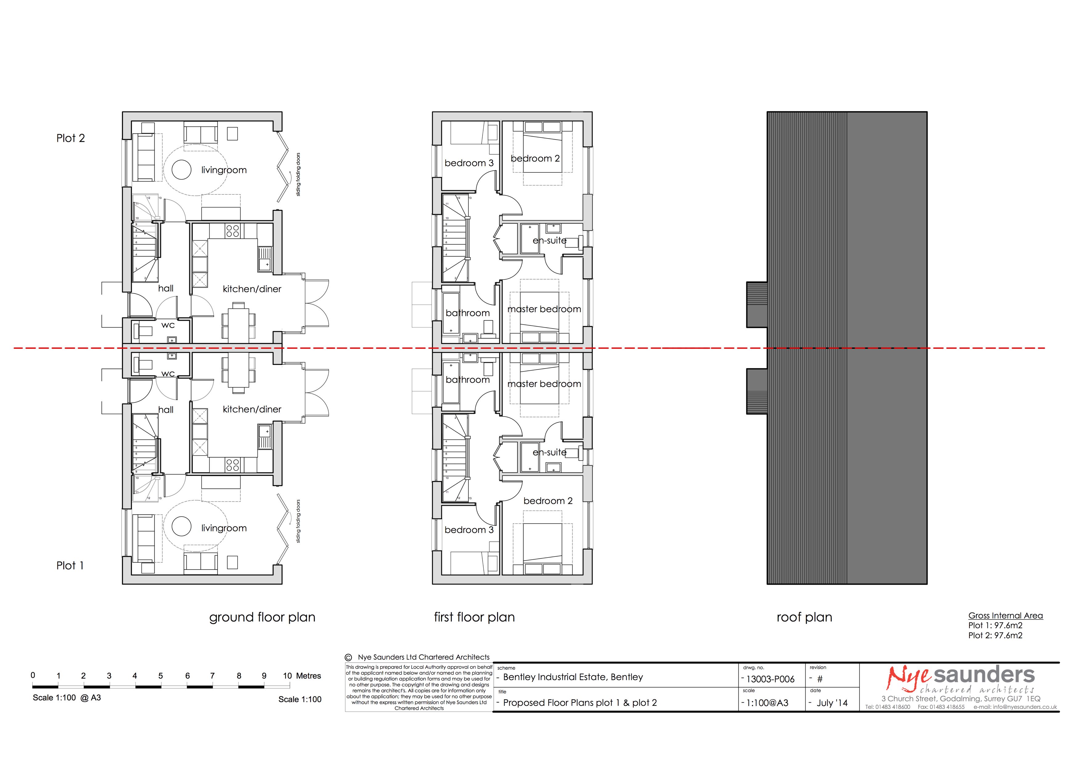 Units 1 & 2 Floor Plans