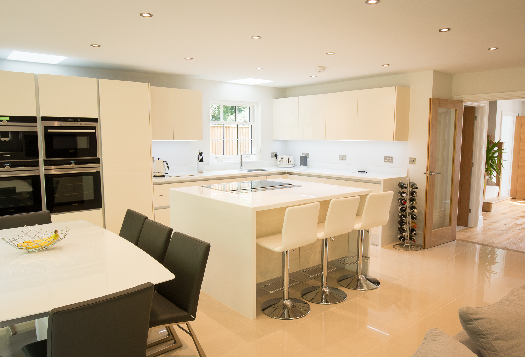 Huge entertaining space and light, open feel