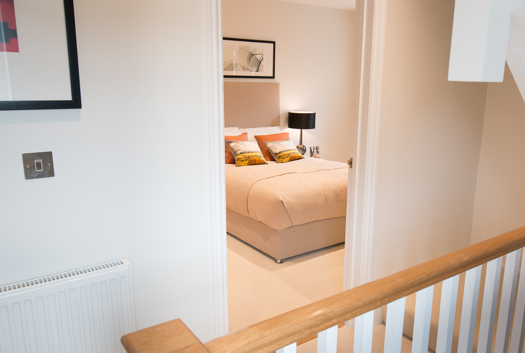 Bedroom 1 with ensuite bath